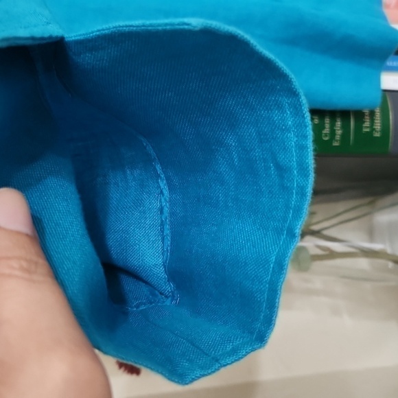 100% Irish Linen Talbots Blazer Jacket Contemporary Career Office Formal Dressy - Picture 5 of 16